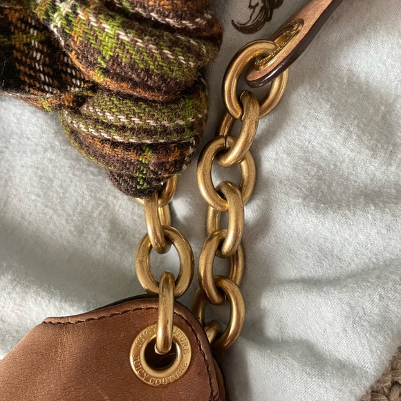 Authentic Juicy Couture | Y2K Vintage handbag with pom pom and scarf - Picture 7 of 10